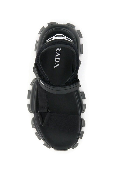 Prada Technical Strapped Sandals