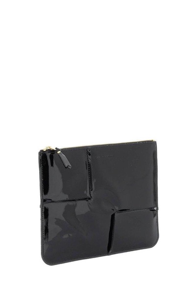 Comme des Garçons Wallet CDG Reversed Hem Serie Zipped Pouch