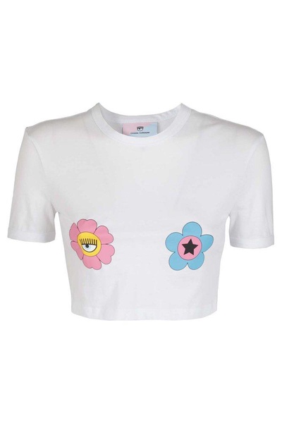 Chiara Ferragni Eyestar Crewneck T-Shirt