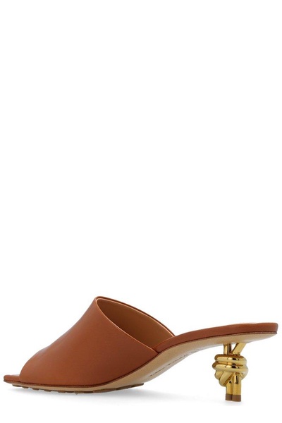 Bottega Veneta Knot Detailed Open-Toe Mules