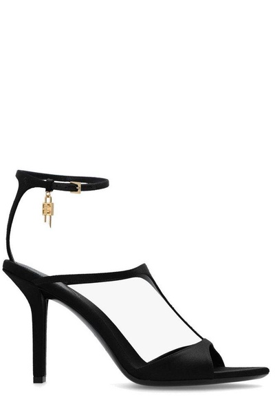 Givenchy	 G-Lock Charm Heeled Sandals