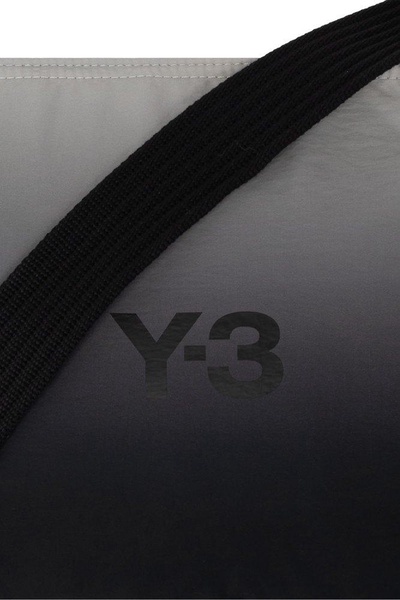 Y-3 Logo Printed Gradient Shoulder Bag