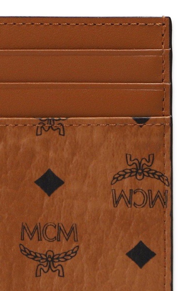 MCM Classic Logo Detailed Card Case