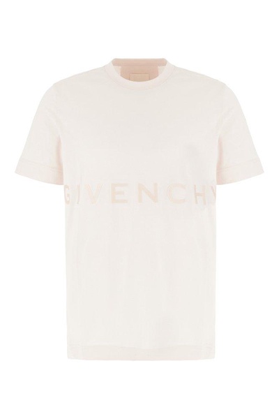 Givenchy Logo Embroidered Crewneck T-Shirt