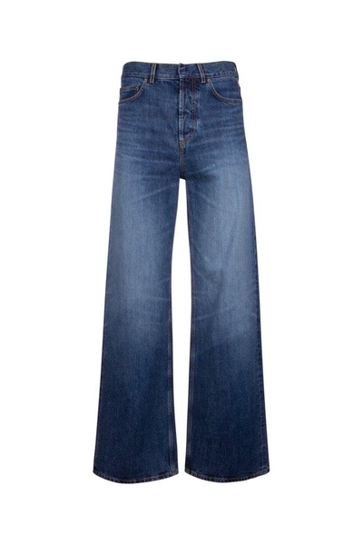 Christian Dior Flared Washed Denim Jeans