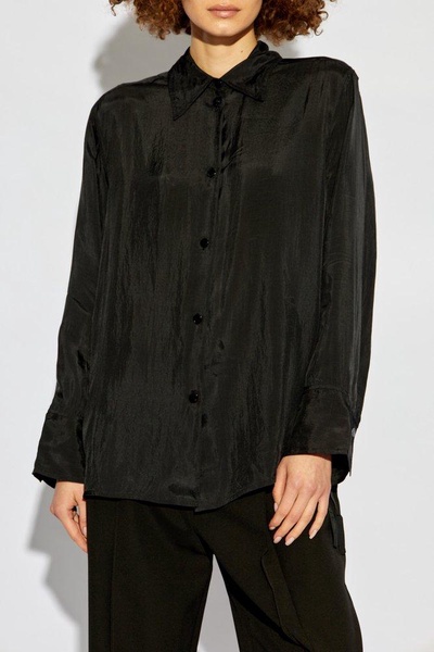 Ganni Habotai Oversized Shirt