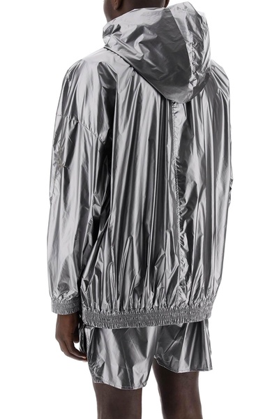 metallic jumbo jacket by jason rick owens and