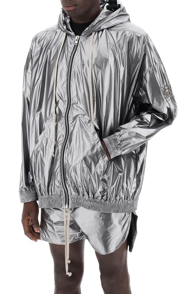 metallic jumbo jacket by jason rick owens and