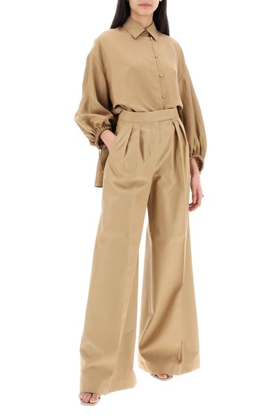 wide leg cropped pants