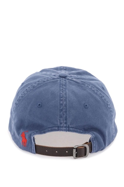 Polo Ralph Lauren Baseball Cap In Twill With Embroidered Flag