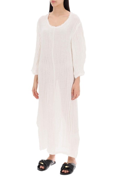 "organic linen miolla dress