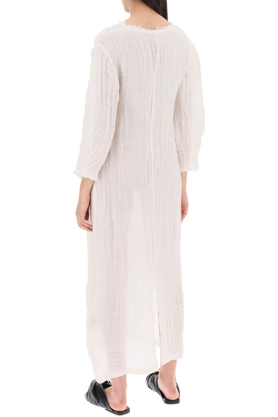 "organic linen miolla dress