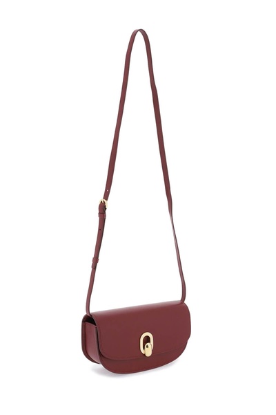 tondo crescent crossbody bag