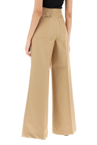 wide leg cropped pants