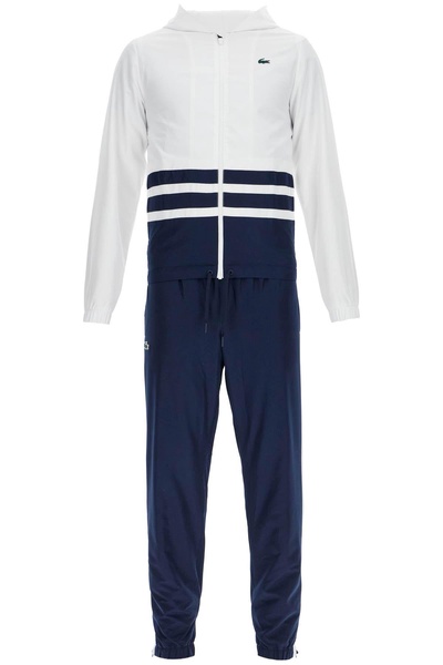 hooded sports tracksuit