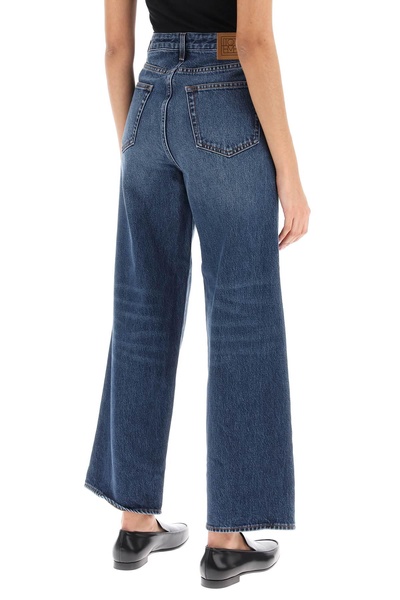 cropped flare jeans