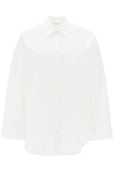 derris shirt in organic poplin