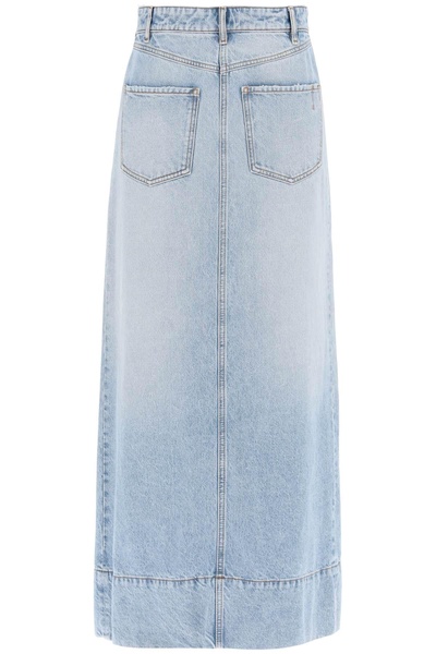 maxi denim skirt from the pi