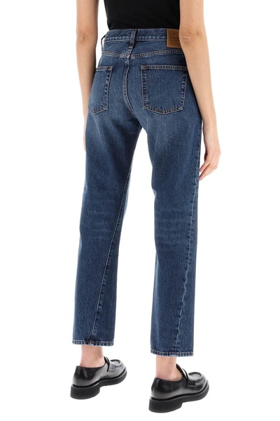 twisted seam slim jeans