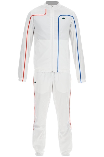 'sporty tracksuit with contrasting stitching