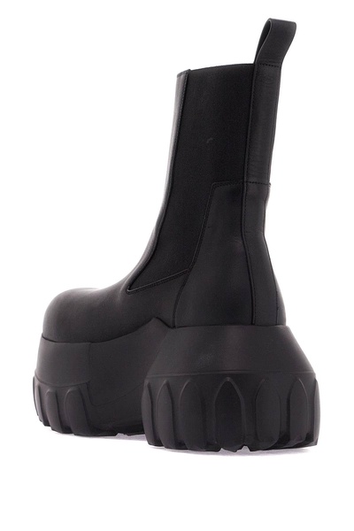 Mega Tractor leather biker boots