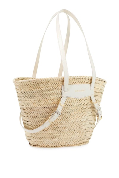 raffia voyou medium shoulder bag