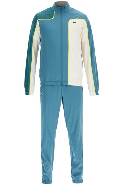 'sporty tracksuit with contrasting stitching