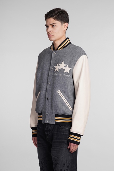 Oversized Stars varsity jacket