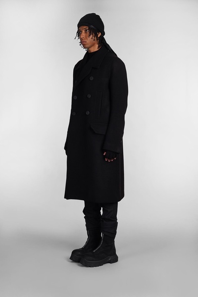 Black Porterville Officer Coat