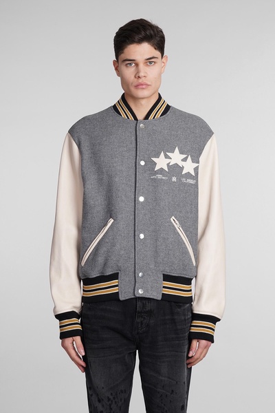 Oversized Stars varsity jacket