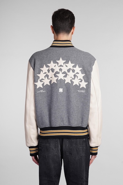 Oversized Stars varsity jacket