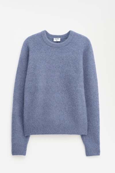 Fluffy Hammer Sleeve Sweater