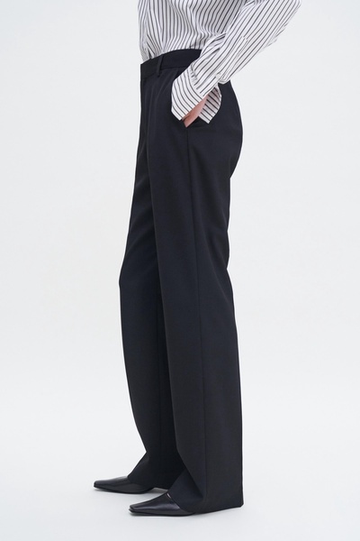 High Waist Bootcut Trousers