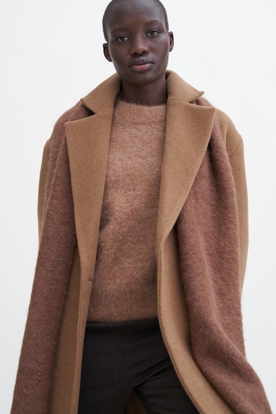 Soft Wool Belted Coat