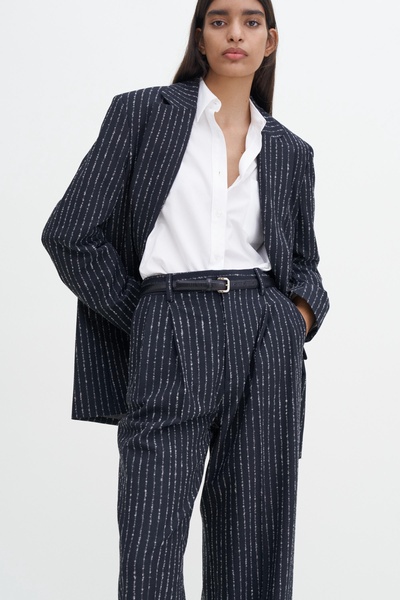 Darcey Pinstripe Trousers