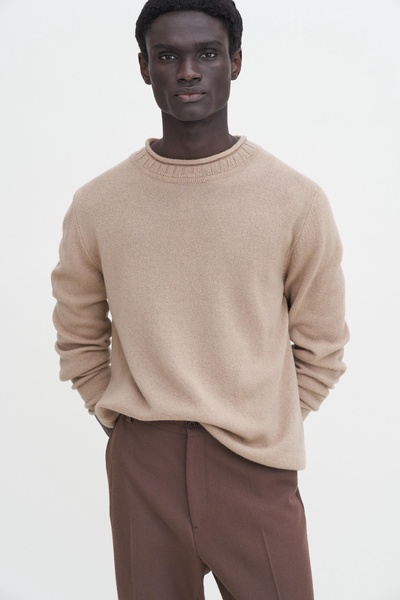 Rolled Hem Sweater