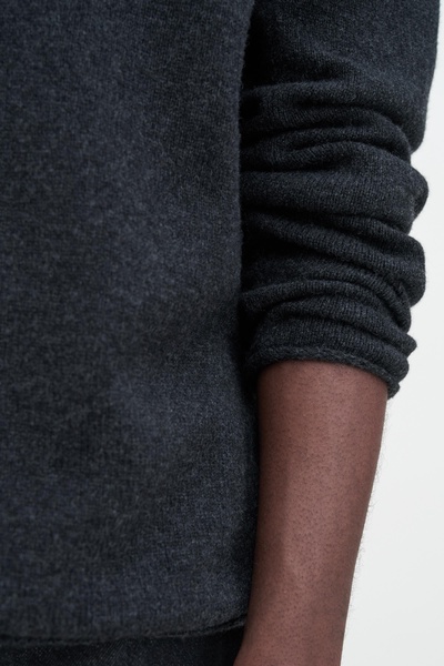 Rolled Hem Sweater