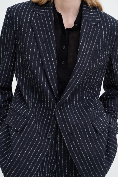 Davina Pinstripe Blazer