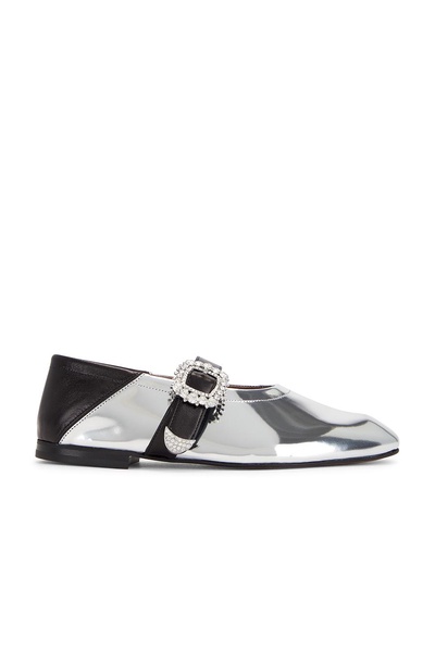 Buckle Ballerina Flat