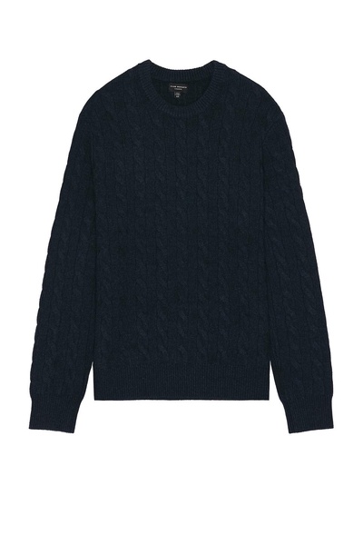 Cashmere Cable Crew Sweater