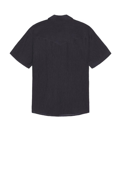 Western Seersucker Short Sleeve Shirt