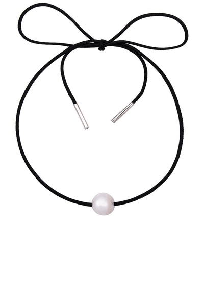 Uno Pearl Tie Necklace