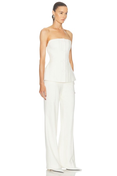 Strapless Tailored Jumpsuit