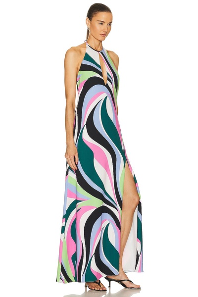 Delos Keyhole Maxi Dress