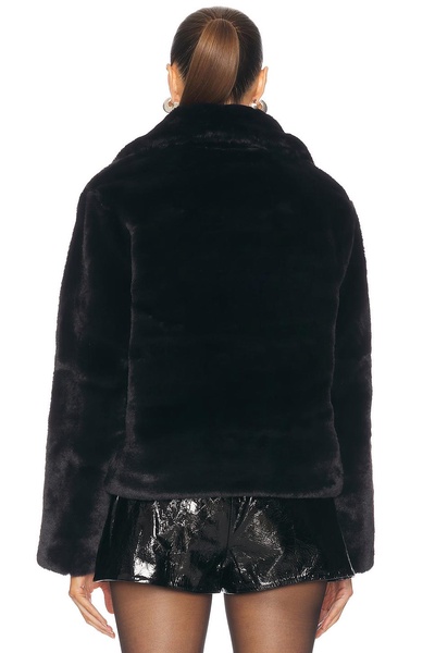 On The List Faux Fur Jacket