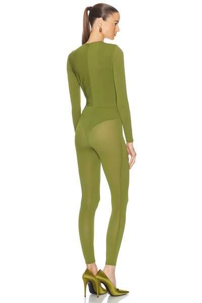 Long Sleeve Twist Catsuit