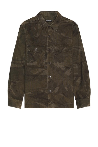 Camo Cord Over Shirt