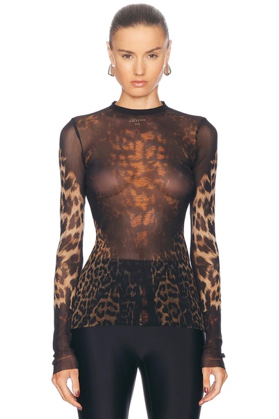 Leopard Long Sleeve Top