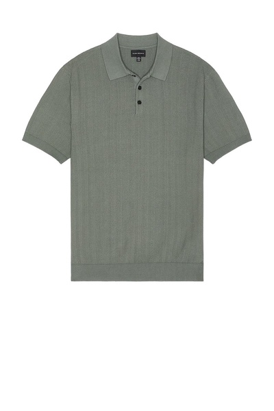 Short Sleeve Texture Polo