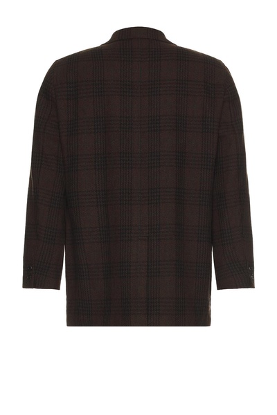 3B Box-Fit Jacket Wool Plaid